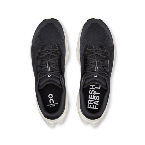 Cloudmonster 3 Hyper - Men's Black and Ivory