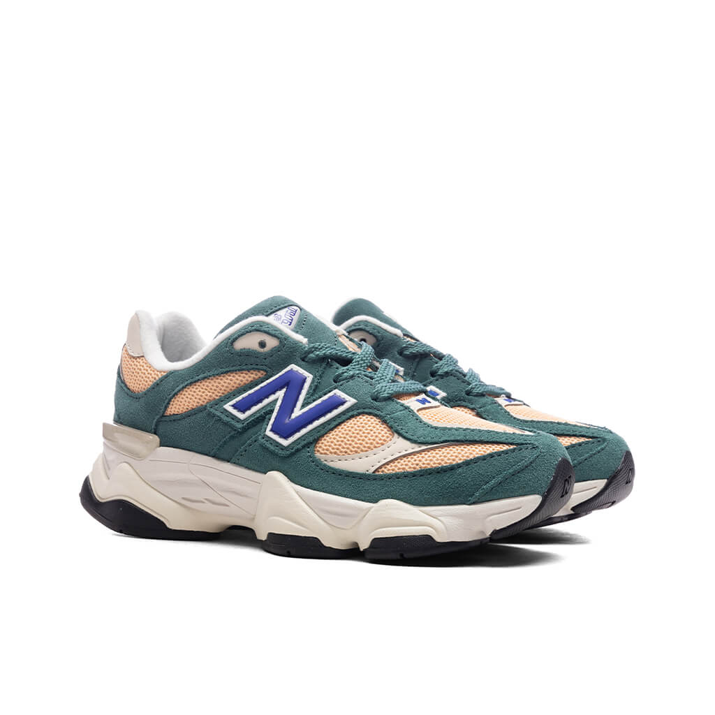 New Balance 9060 (PS) - New Spruce/Peach Blossom/Team Royal