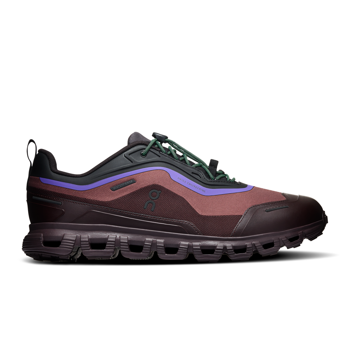 Cloud 6 Geo Waterproof - Men's Black and Tyrian