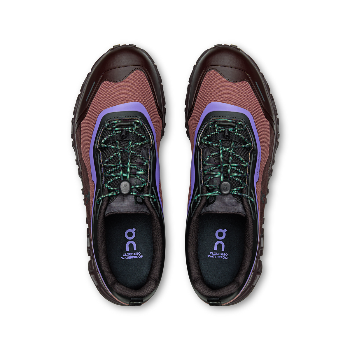 Cloud 6 Geo Waterproof - Men's Black and Tyrian